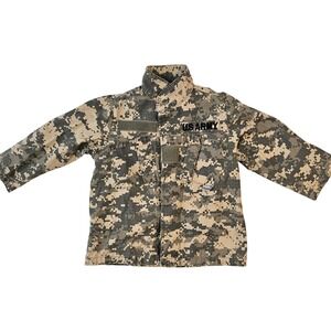 Trooper Kids XXS Digital Camo ACU U.S. Army Tactical Jacket Shirt Style 125